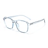 Techsuit - Anti-Blue Light Glasses Reflex TR90 (F8534-C7) - Négyzet - Kék (KF236902)