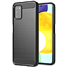 Techsuit - karbon szilikon - Samsung Galaxy A03s - fekete (KF235654)