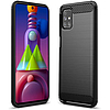 TechSuit - karbon szilikon - Samsung Galaxy M51 - fekete (KF233314)