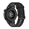 Techsuit - óraszíj 20 mm (W002) - Samsung Galaxy Watch 4/5/Active 2, Huawei Watch GT 3 (42 mm)/GT 3 Pro (43 mm) - fekete (KF238589)