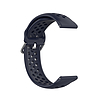 Techsuit - Óraszíj 22 mm (W004) - Samsung Galaxy Watch (46 mm)/Watch 3/Gear S3, Huawei Watch GT/GT 2/GT 3 (46 mm) - Sötétkék (KF239508)