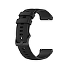 Techsuit - Óraszíj 22 mm (W006) - Samsung Galaxy Watch (46 mm)/Watch 3/Gear S3, Huawei Watch GT/GT 2/GT 3 (46 mm) - Fekete (KF238592)