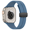 Techsuit - Óraszíj (W011) - Apple Watch 1/2/3/4/5/6/7/8/SE/SE 2 (38/40/41mm) - Kék (KF2313761)