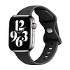 Techsuit - Óraszíj (W031) - Apple Watch 1/2/3/4/5/6/7/8/SE/SE 2/Ultra (42/44/45/49mm) - Fekete (KF238579)