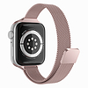 Techsuit - Óraszíj (W034) - Apple Watch 1/2/3/4/5/6/7/8/SE/SE 2/Ultra (42/44/45/49mm) - Rózsaszín (KF239499)