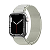 Techsuit - Óraszíj (W037) - Apple Watch 1/2/3/4/5/6/7/8/SE/SE 2 (38/40/41mm) - Csillagfehér (KF2310834)