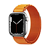 Techsuit - Óraszíj (W037) - Apple Watch 1/2/3/4/5/6/7/8/SE/SE 2/Ultra (42/44/45/49mm) - Narancs (KF2310829)