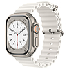 Techsuit - Óraszíj (W038) - Apple Watch 1/2/3/4/5/6/7/8/SE/SE 2 (38/40/41mm) - Fehér (KF2310808)