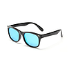 Techsuit - Polarized napszemüveg (D802) - gyerekeknek, UV védelem - fekete / kék (KF2313397)