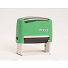 Traxx 9015 szövegbélyegző önfestékező 30x70 mm zöld