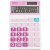 Truly 662-12 számológép asztali 12 számjegy rózsaszín