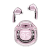 TWS Acefast T8 fülhallgató, Bluetooth 5.3, IPX4, rózsaszín (T8 lotus pink)