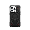 UAG Monarch Pro - védőtok iPhone 15 Pro-hoz, kompatibilis a MagSafe-el (kevlár fekete)