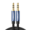 Ugreen AUX audiokábel egyenes minijack 3,5 mm 1,5 m kék (AV112)