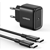 Ugreen CD250 adapter, 25W, USB-C, 2m, fekete (50581B)