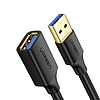 Ugreen kábel hosszabbító kábel USB 3.0 (aljzat) - USB 3.0 (dugasz) adapter 1 m fekete (10368)