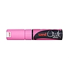 UNI Chalk PWE-8K folyékony krétamarker fluor rózsaszín 8mm