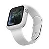 UNIQ tok Lino Apple Watch Series 4/5/6/SE 44mm-hez. fehér/galamb fehér