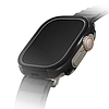 Uniq Valencia Apple Watch Ultra 49 mm-es tok. fekete/éjfekete