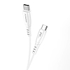 USB-C - USB-C kábel Foneng X73, 60 W, 1 m, fehér (X73 Type-C to Type-C)