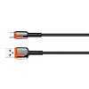 USB LDNIO LS591 típusú C kábel, 2,4 A, hossza: 1 m (LS591 type c)