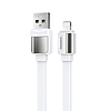USB Lightning Remax Platinum Pro kábel, 1 m, fehér (RC-154i white)