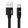 USB Micro Remax Kerolla kábel, 1m, fekete (RC-094m 1M Black)