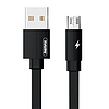USB Micro Remax Kerolla kábel, 2m, fekete (RC-094m 2M Black)