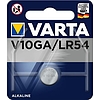 Varta 189 gombelem 1,5V alkáli AG10 LR54 V10GA/L1130/L1131 4274101401 / 4274112401