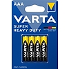 Varta Super Heavy Duty mikro elem AAA tartós 4 db/bliszter LR3