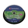 Verbatim CD-RW 700MB 80min 8-10x matt szélesen nyomtatható henger 10db ID