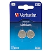 Verbatim gombelem 2 db/bliszter 3V CR2032