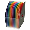 Viquel Rainbow Class iratpapucs 12 rekeszes A4 PP 200 mm-re kihúzható fekete