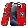 Wozinsky Ring Armor tok iPhone 14 Pro Max páncélozott burkolatú mágneses tartógyűrű piros
