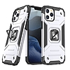 Wozinsky Ring Armor tok iPhone 14 Pro páncélozott burkolatú mágneses tartógyűrű ezüst