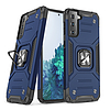 Wozinsky Ring Armor Tough Hybrid Case Cover + Mágneses rögzítés Samsung Galaxy S22 + (S22 Plus) kék